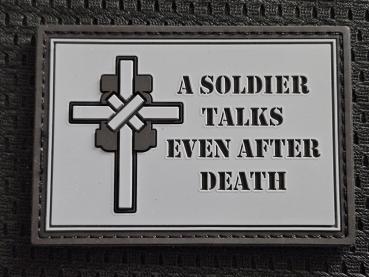 Rubberpatch A soldier talks even after death